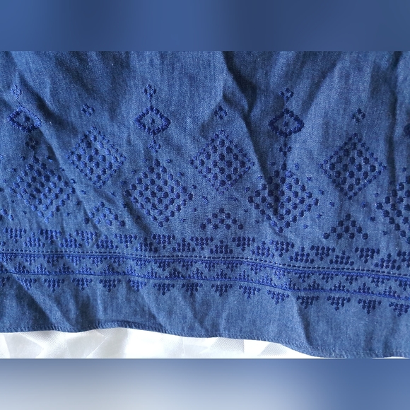 Sportsgirl Chambray Shift dress size 16 - Picture 4 of 5